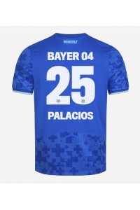 Bayer Leverkusen Exequiel Palacios #25 Jalkapallovaatteet Kolmaspaita 2025-26 Lyhythihainen